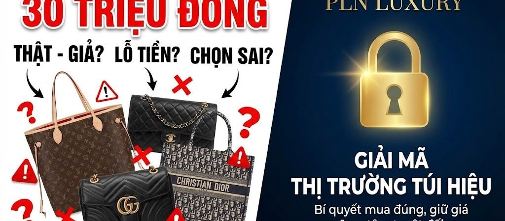 Tầm 30 triệu nên mua túi hàng hiệu nào để không lỗ – không mua nhầm – dùng lâu không chán